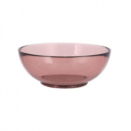 Bitz Bitz Kusintha - Glas pink Schussel d: 20 cm / h: 10,5 cm Bitz Kusintha - Миска стеклянная розовая д: 20 см / в: 10,5 см