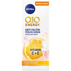 Nivea Q10 Energy Anti-Falten Perlen-Serum  Q10 Energy Жемчужная сыворотка против морщин