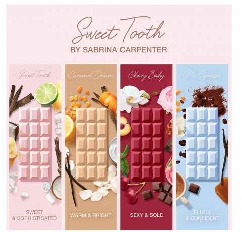 Sabrina Carpenter Sweet Tooth Me Espresso Парфюмерная вода  30 мл, гурманский кофейно-ванильный аромат, сладкий комплиментарный парфюм для женщин