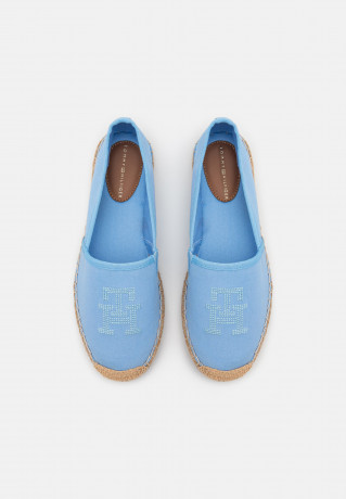 Tommy Hilfiger EMBROIDERED Espadrilles vessel blue ВЫШИВКА Эспадрильи сосуд синий