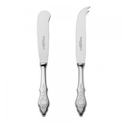 Robbe &amp; Berking Robbe &amp; Berking Ostfriesen 150 g versilbert Butter/Kase-Besteck m. Stahlklinge Robbe &amp;amp; Berking Ostfriesen 150 г посеребренных столовых приборов для масла/сыра со стальным лезвием