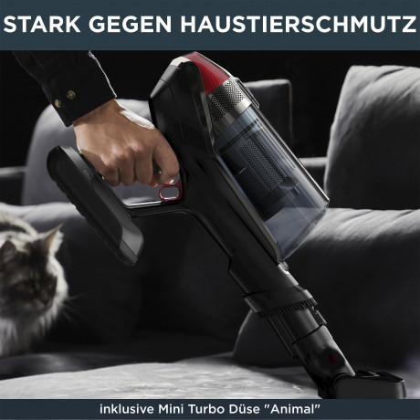 Rowenta Rowenta Akku-Hand-und Stielstaubsauger RH98A8 X-Force Flex 12.60 Animal, kabellos, beutellos, leistungsstark, Tierhaar-Zubehor, hohes Fassungsvermogen, Flex-Gelenk  Беспроводной ручной пылесос Rowenta RH98A8 X-Force Flex 12.60 Animal, беспроводной