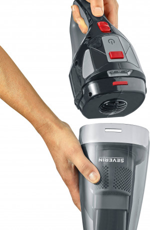 Severin Severin Akku-Handstaubsauger HV 7147, 120 W, beutellos, mit Kombi-Zubehor Беспроводной ручной пылесос Severin HV 7147, 120 Вт, без мешка, с комбинированными принадлежностями