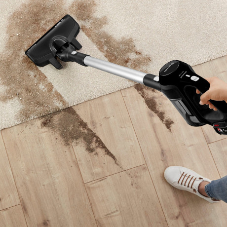 BOSCH BOSCH Akku-Hand-und Stielstaubsauger Unlimited Serie 6 BLS612BLCK, beutellos, inkl. 2 Akkus, Hygiene-Filter, alle Bodenartenlange lange Laufzeit  Беспроводной ручной и стержневой пылесос BOSCH Unlimited Series 6 BLS612BLCK, без мешка, в комплекте 2 