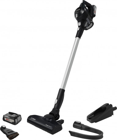 BOSCH BOSCH Akku-Hand-und Stielstaubsauger Unlimited Serie 6 BLS612BLCK, beutellos, inkl. 2 Akkus, Hygiene-Filter, alle Bodenartenlange lange Laufzeit  Беспроводной ручной и стержневой пылесос BOSCH Unlimited Series 6 BLS612BLCK, без мешка, в комплекте 2 