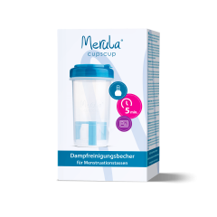 Merula Menstruationstassen Reinigungsbecher Cupscup fur die Mikrowelle Мерула Контейнер для стерилизации менструальной чаши в микроволновой печи