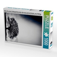 CALVENDO Puzzle CALVENDO Puzzle Marz: Die ersten Fruhlingssturme toben uber das Land und kunden vom Fruhling. Пазл CALVENDO Puzzle March: Первые весенние грозы бушуют по стране и весть о весне.