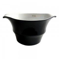 Luigi Colani Luigi Colani Porzellan Ab ovo Black &amp; White Muslischale mit 2 Griffen black 0,40 L Luigi Colani Миска для хлопьев Ab ovo Black &amp;amp; White фарфоровая с 2 ручками черная 0,40 л