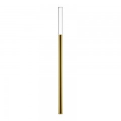 Eisch Eisch Gentleman Trinkhalm Glas Gold mit Reinigungsburste - im Geschenkkarton l: 20 cm / d: 9 mm Eisch Gentleman стеклянная соломинка для питья золото с щеточкой для чистки - в подарочной упаковке д: 20 см / г: 9 мм