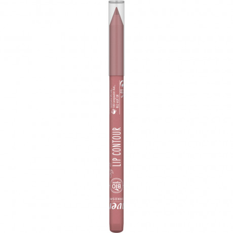 LAVERA Lip Contour Brave Rose 01, 1 St, Лавера Контурный карандаш для губ для точного и стойкого контура губ, оттенок Brave Rose 01, био-кокосовое масло и био-масло ши, 1 шт.