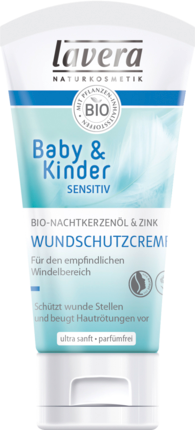 Lavera Wundschutzcreme Baby & Kinder sensitiv Крем против раздражения кожи для детей, 50 мл
