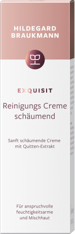 Hildegard Braukmann EXQUISIT Reinigungs Creme schaeumend, 100 ml, Hildegard Braukmann очищающий крем для лица для зрелой и обезвоженной кожи, для женщин, 100 мл