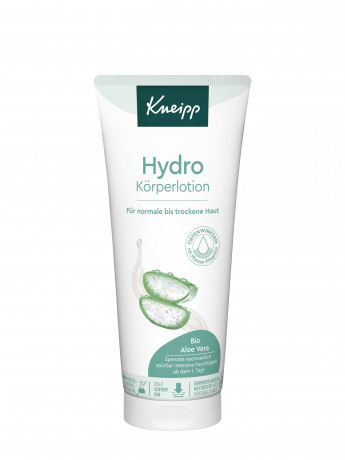 Kneipp Hydro Koerperlotion Bio Aloe Vera, 200 ml, Kneipp увлажняющий лосьон для тела Hydro с органическим алоэ вера, 200 мл