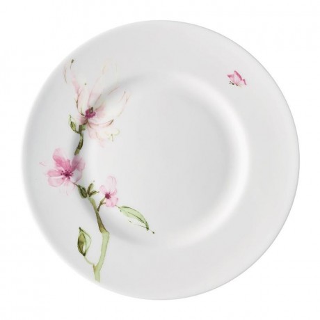 Rosenthal Rosenthal Jade Magnolie Fruhstucksteller Fahne 23 cm Тарелка для завтрака Rosenthal Jade Magnolia с бортиком 23 см