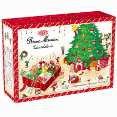 Bonne Maman Adventskalender, Bonne Maman французский адвент-календарь 2026 с 23 мини-баночками и особым подарком, 675 г