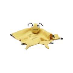 Kids Concept Schmusetuch Biene -gelb Schnuffeltucher Подшлемник для пчел