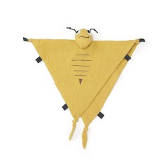 Kids Concept Schmusetuch Biene -gelb Schnuffeltucher Подшлемник для пчел