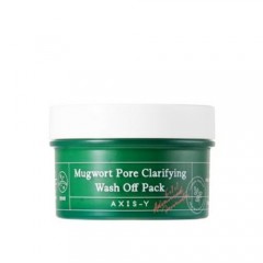 AXIS-Y Mugwort Pore Clarifying Wash Off Pack  Маска для умывания с очищением пор полыни