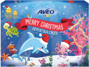 AVEO Kids Adventskalender 2026, Детский адвент-календарь 2026 AVEO Kids со средствами для ванны и временной татуировкой