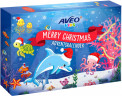 AVEO Kids Adventskalender 2026, Детский адвент-календарь 2026 AVEO Kids со средствами для ванны и временной татуировкой