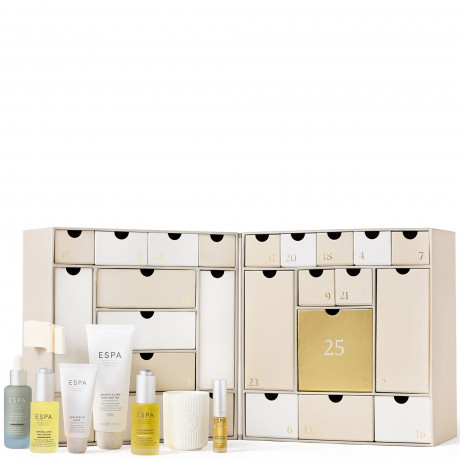 ESPA Moments of Wellness Advent Calendar 2026, Адвент-календарь 2026 ESPA с 25 подарками для ухода и отдыха