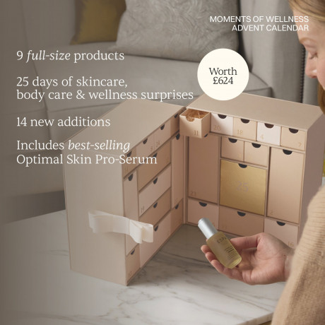 ESPA Moments of Wellness Advent Calendar 2026, Адвент-календарь 2026 ESPA с 25 подарками для ухода и отдыха