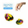 Vicabo Hupfschussel Fidget Sensory Spielzeug Geschicklichkeitsspiele fur Kinder Bouncy Bowl Fidget Sensory Toy Игры на ловкость для детей