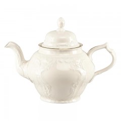 Rosenthal Rosenthal Sanssouci Elfenbein Gold Teekanne 12 Personen 1,25 L Чайник Rosenthal Sanssouci цвета слоновой кости и золота на 12 персон 1,25 л