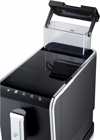 Tchibo Tchibo Kaffeevollautomat Kaffeevollautomat Esperto Cafe fur Caffe Crema Espresso Anthrazit, Kaffeeautomat Cafemaschine Kaffeemaschine mi Mahlwerk Vollautomat Cafe Полностью автоматическая кофемашина Tchibo Esperto Cafe для Caffe Crema Espresso Ан