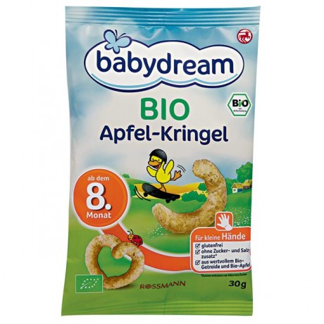 babydream Bio Apfel-Kringel 30 г
