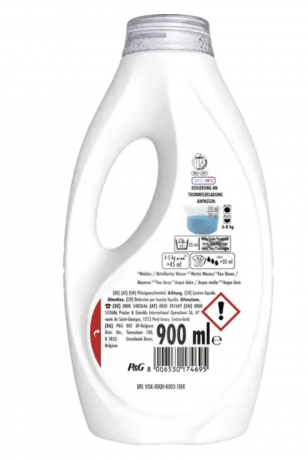 Lenor Vollwaschmittel Flussig Orangenblüte Pfirsich 20 WL, ЛЕНОР Гель для стирки цветного белья Цветущий апельсин нерол, 20 загрузок