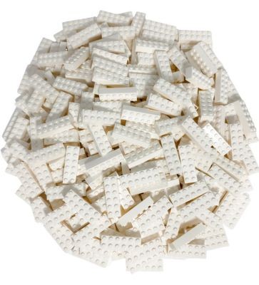 LEGO LEGO weisse Steine 2x6 Hochsteine - white - 2456 Menge 250x Белые кирпичи LEGO 2x6 высоких кирпичей - белые - количество 2456 250x