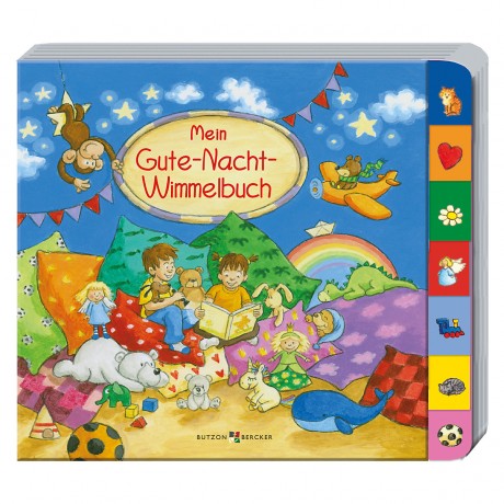Butzon Bercker Verlag Mein Gute-Nacht-Wimmelbuch Моя спокойная ночь книга поиск предметов