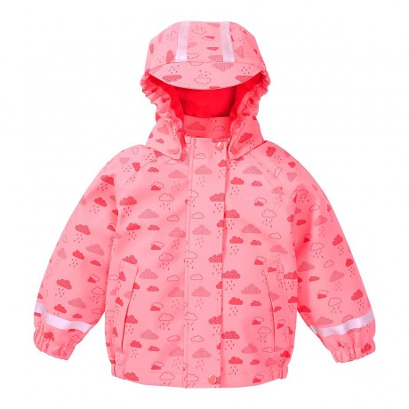 bornino Regenjacke mit Kapuze Wolken Дождевик с облаками на капюшоне