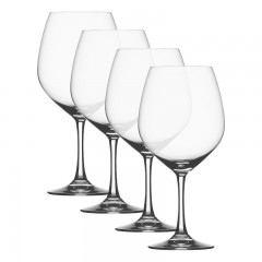 Spiegelau Spiegelau Vino Grande Burgunder / Rotwein-Ballon Glas 710 ml Set 4-tlg. Spiegelau Vino Grande Бокалы для бургундского / красного вина 710 мл, набор из 4 предметов.