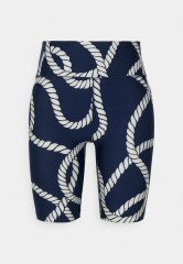 Tommy Hilfiger ROPE FITTED SHORT Leggings navy ROPE FITTED SHORT леггинсы военно-морской