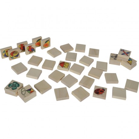 Eichhorn Bilder-Memo-Spiel aus Holz Игра на память с деревянными картинками