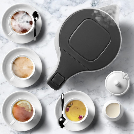 Duronic Duronic Wasserkocher, EK17 WE Wasserkocher, 1,7l Fassungsvermogen, 2200 Watt Чайник Duronic, чайник EK17 WE, объём 1,7л, 2200 Вт.