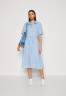 Tommy Hilfiger MIDI Shirt dress vessel blue Миди платье-рубашка сосуд синий