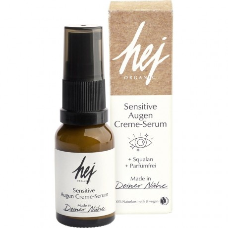 Hej Organic Sensitive AugenSerum  Крем-сыворотка для чувствительной кожи вокруг глаз 15мл