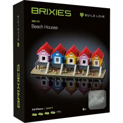 BRIXIES 3D-Bausatz Strandhauser 3D комплект пляжных домиков