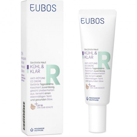 Eubos KUHL & KLAR Anti-Rotung CC Creme LSF 50 KUHL & KLAR СС крем против покраснений SPF 50