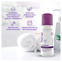 Multi-Gyn FemiWash Мулти-гин Фемивош Интимная пена антибактериальная, 100 мл, Нидерланды. 