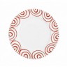 Gmundner Keramik Gmundner Keramik Rotgeflammt Speiseteller Gourmet d: 27 cm / h: 2 cm Gmundner керамическая тарелка с красным пламенем для гурманов d: 27 см / высота: 2 см
