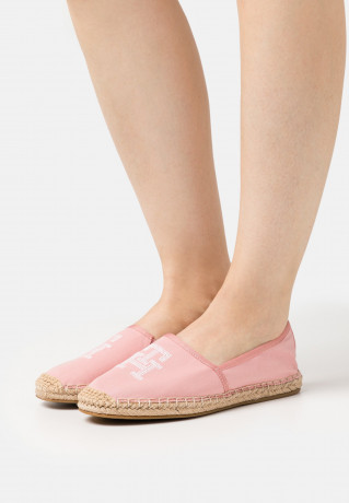 Tommy Hilfiger EMBROIDERED Espadrilles soothing pink ВЫШИВКА Эспадрильи успокаивающий розовый