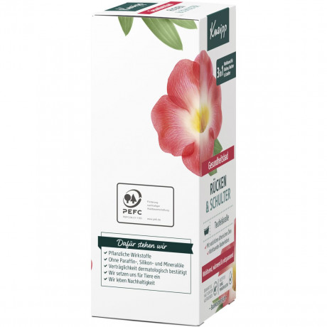 Kneipp Gesundheitsbad Ruecken und Schulter, 100 ml, Kneipp концентрат для ванны «Спина и плечи» с гарпагофитумом и эфирными маслами, 100 мл