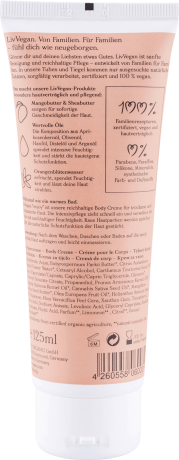 LivVegan (Лив Веган) Bodycreme enjoy, 125 мл