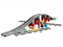 Lego Eisenbahnbrucke und Schienen Железнодорожный мост и рельсы