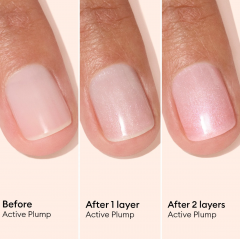 Manucurist SET: Milky Pink +  Blossom + Active Plump, Набор Розовая мечта, 3шт (Франция): лак Milky Pink, лак Blossom, покрытие Active Plump, безопасная растительная формула 9 Free