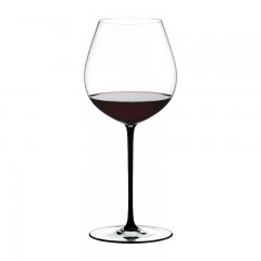 Riedel Riedel Fatto a Mano - schwarz Old World Pinot Noir Glas 705 ccm / h: 25 cm Riedel Fatto a Mano - черный бокал Old World Pinot Noir 705 куб. см / высота: 25 см